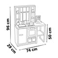 Miniatyrbillede 2 af 9: Smoby Køkken Loft Brun