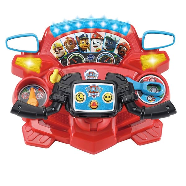 Vtech Ohjauspyörä Ja Ohjaustanko Sisään 1 Canina Tehtävät Canina Partio Punainen