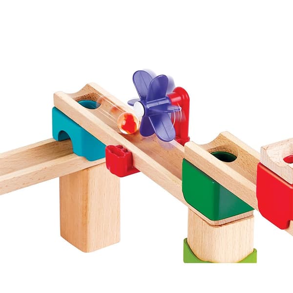 Hape Marmor Racerbane Run Gylden