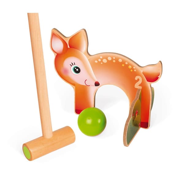 Janod Forest Animals Cricket Flerfarvet 3-6 Years