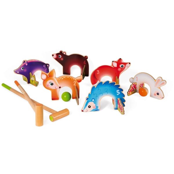 Janod Forest Animals Cricket Flerfarvet 3-6 Years
