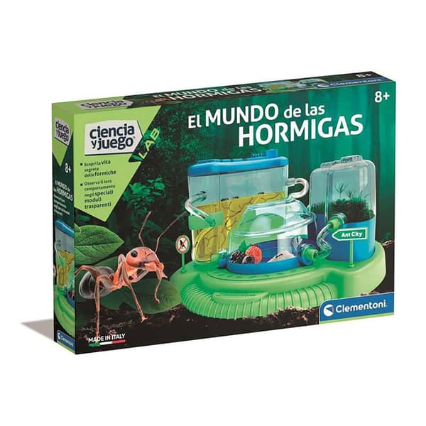 Clementoni Spil Myrernes Verden Videnskab Og Leg Genskaber Myrernes Vitale Miljø 45.1x31.1x7 Cm Transparent