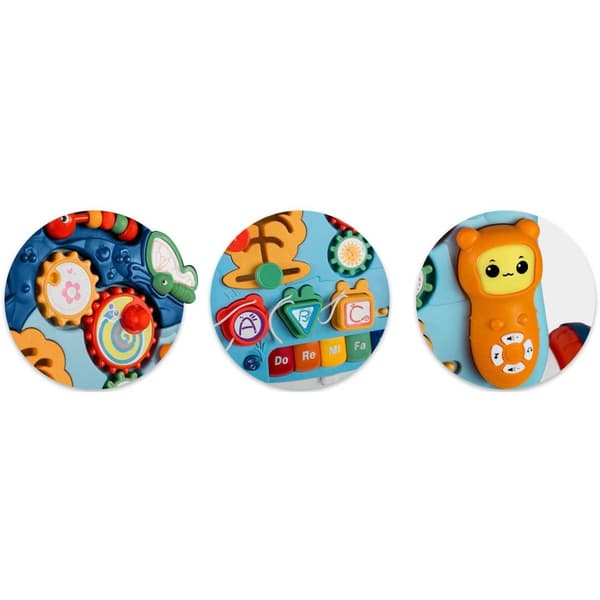 Ricokids 4i1 pædagogisk bord blå 781900