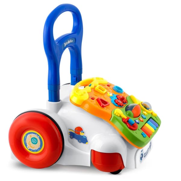 Opetuskävelijä musiikilla 2in1 RK-744 Ricokids valkoinen