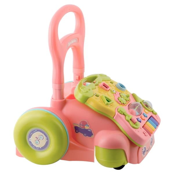 Pædagogisk rollator med musik 2i1 RK-744 Ricokids pink