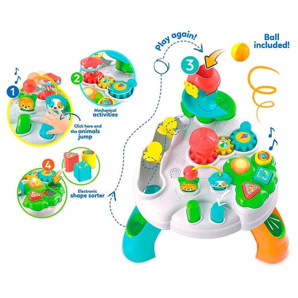 Clementoni Aktivitetstabel Baby Park Flerfarvet