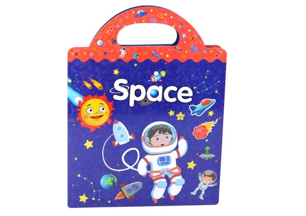 Joukko opetustarroja Space Learning Englanti kirja