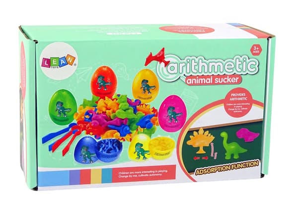 Dinosaur æg figurer gummi sugekopper