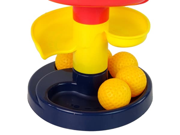 Sorterare Pedagogisk Ball Slide 6 nivåer Piggy Basket