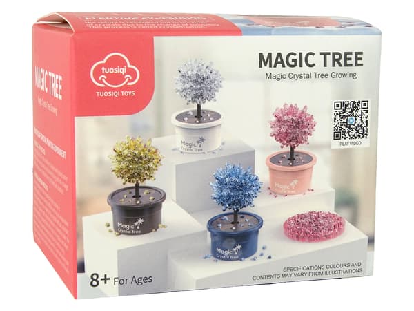 Magic Tree Crystalin kasvukokemuksia ruusu