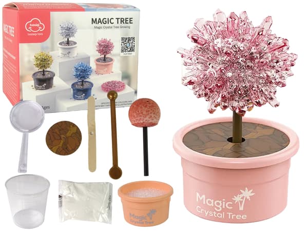 Magic Tree Crystalin kasvukokemuksia ruusu