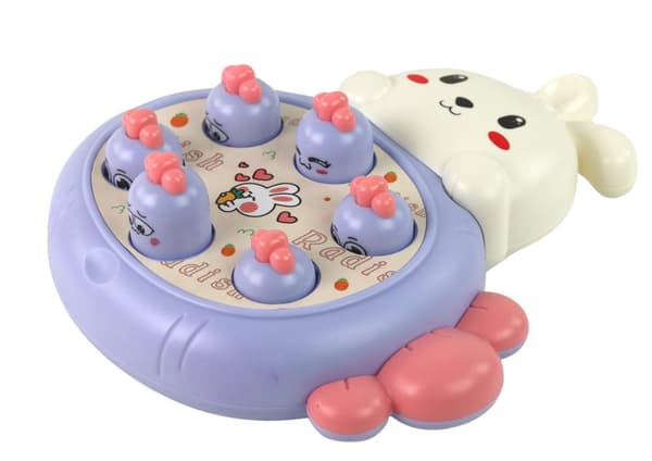 Whac-A-Mole Lilla Whac-A-Mole Arcade Gulerod-Smashende kanin spil