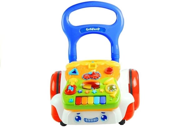 Baby Push Walker, leikkivä, irrotettava paneeli