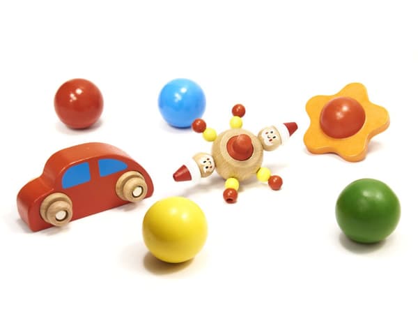 Montessori XXL kuglebane i træ