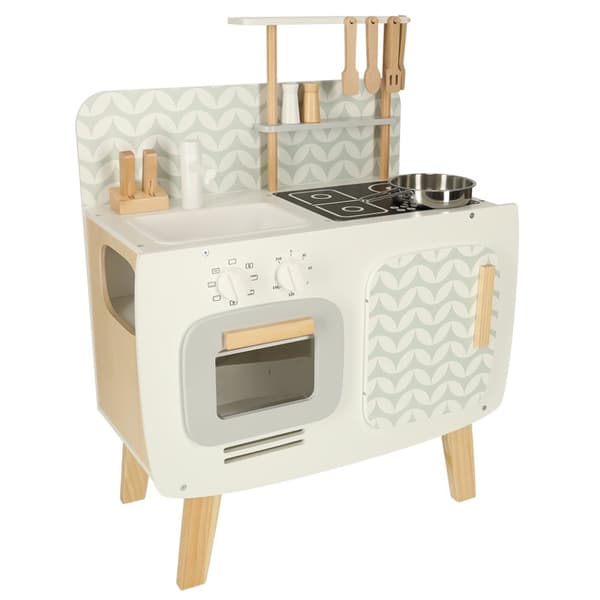 Træ børnekøkken MDF LULILO RETRO tilbehør 73cm