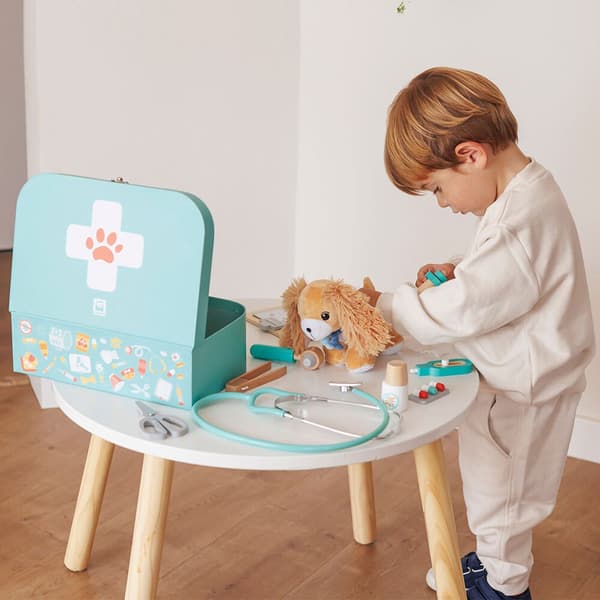 Eurekakids Professionell Leksaksväska Med Tillbehör-veterinär 14