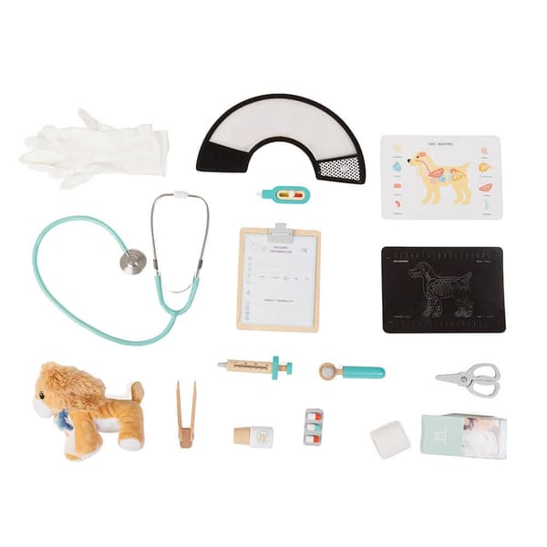 Eurekakids Professionell Leksaksväska Med Tillbehör-veterinär 14