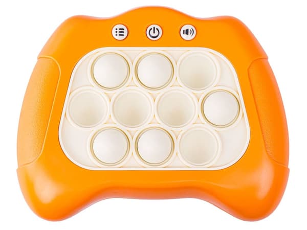 Anti-stress Elektronisk Spelleksak Pop IT Sensorisk, Fyllningsleksak, Pad, Controller ORANGE