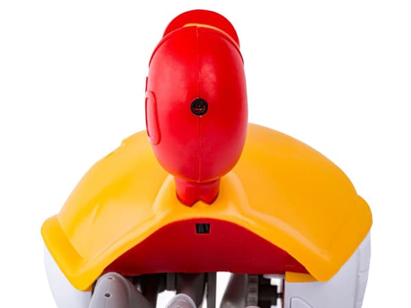 Runaway Crawling Crab, Interaktivt Legetøj, Lyser op, Spiller Melodier Robot GUL