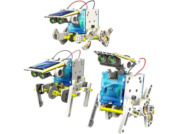 Pedagogiskt Solar Robot Set 13in1 - Hund, Båt, etc