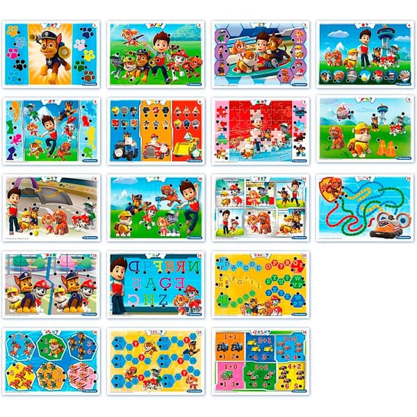 Clementoni Paw Patrol Pedagogisk Portfölj Med Interaktiv Penna Silver 3-6 Years