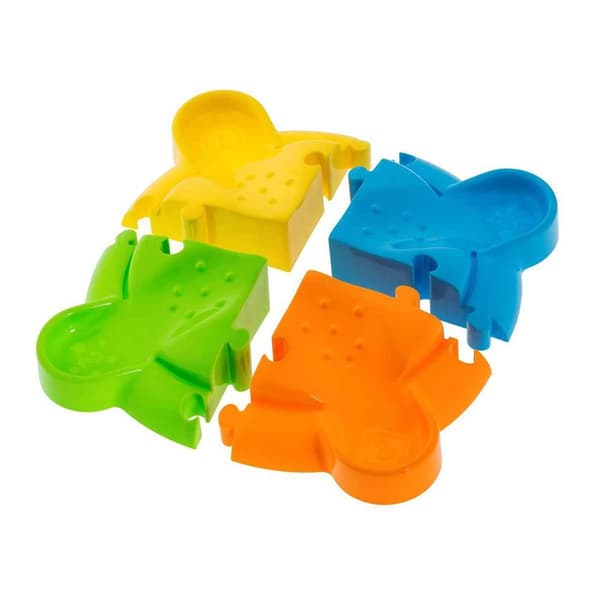 Chicco Tårnpyramide Med Apilable Super 6 Terninger Og 4 Bolde 30x62x30 Cm