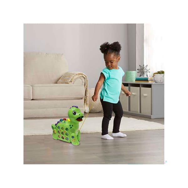 Vtech Interaktiv Dinosaurie Gloton Räkna Och Lära Dig Att Ha 3 35x13.3x33 Cm 35x13.3x33 Cm Spellägen Flerfärgad