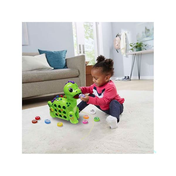 Vtech Interaktiv Dinosaurie Gloton Räkna Och Lära Dig Att Ha 3 35x13.3x33 Cm 35x13.3x33 Cm Spellägen Flerfärgad