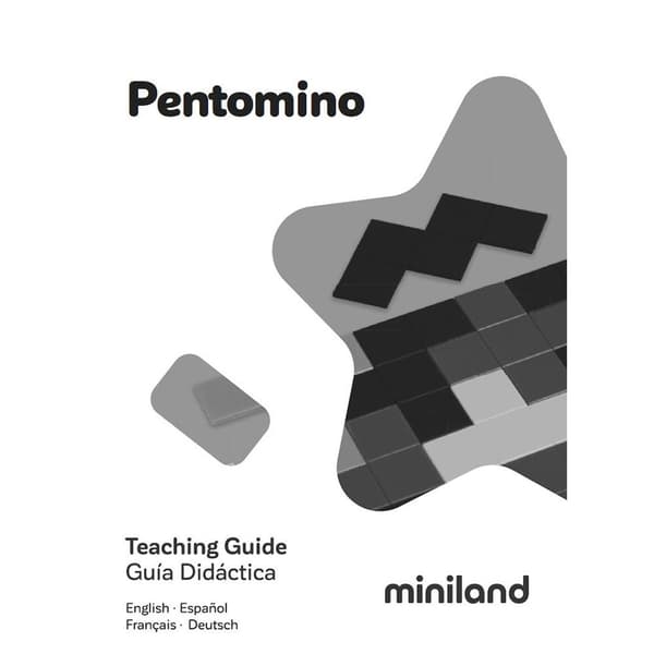 Miniland Pentomines Set 5 Flerfärgad