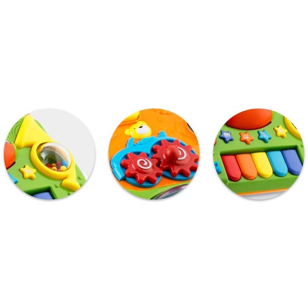 Opetuskävelijä musiikilla 2in1 RK-744 Ricokids valkoinen