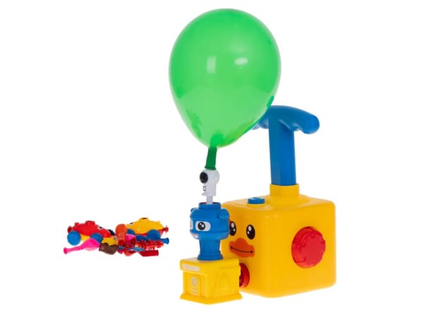 Ballonkaster aerodynamisk bil and sæt med 18 elementer