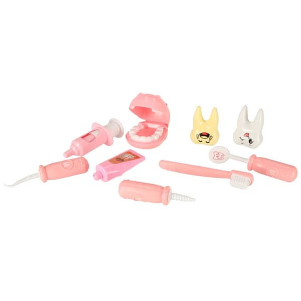 Tandlæge medicinsk kit pink flodhest