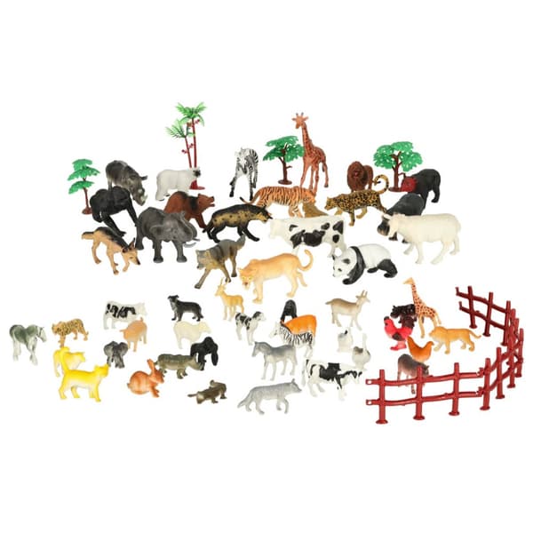 Zoo djurfigurer lekset 59 st.