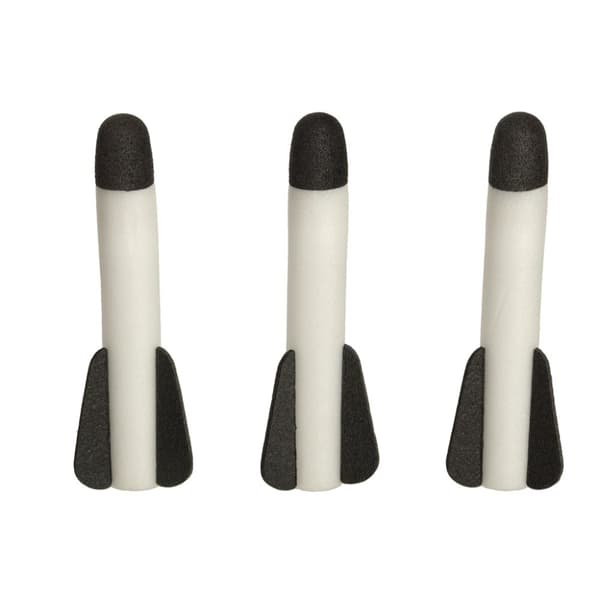 Power launcher raketti LED x3 vaahto raketinheitin