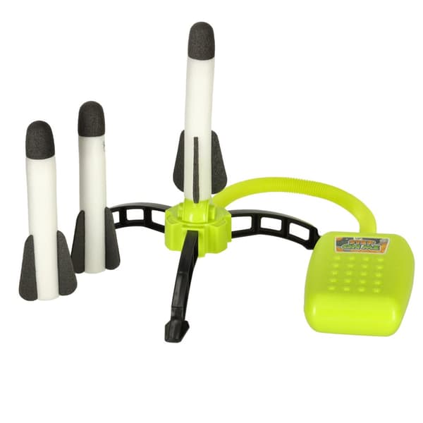 Power launcher raketti LED x3 vaahto raketinheitin