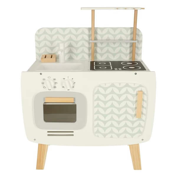 Træ børnekøkken MDF LULILO RETRO tilbehør 73cm
