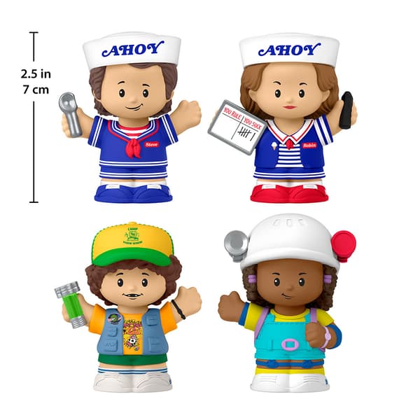 Fisher Price Samler Af Små Mennesker Stranger Things Scoops Ahoy