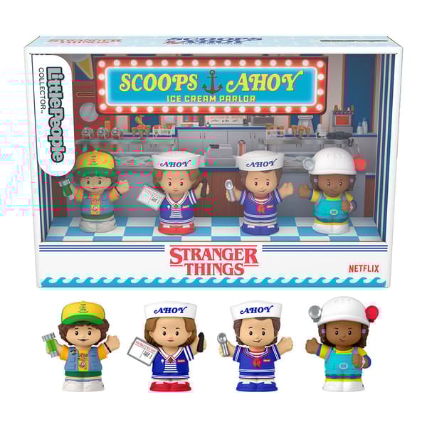 Fisher Price Samler Af Små Mennesker Stranger Things Scoops Ahoy