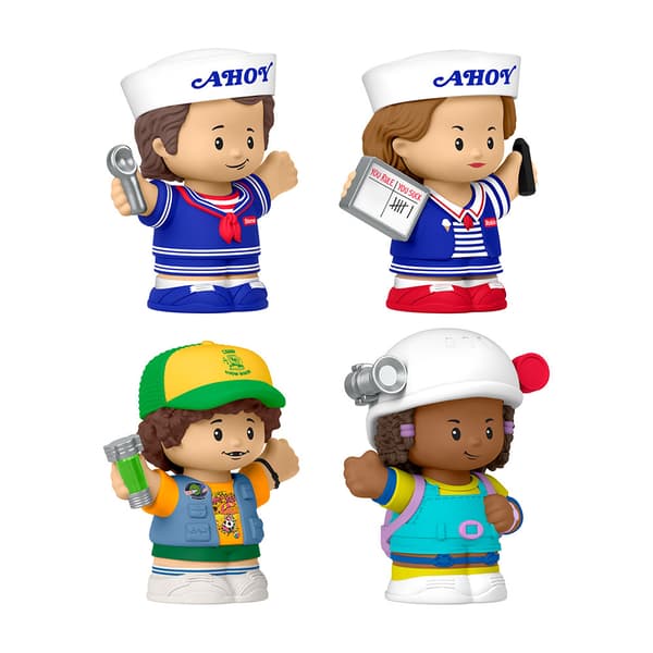 Fisher Price Samler Af Små Mennesker Stranger Things Scoops Ahoy