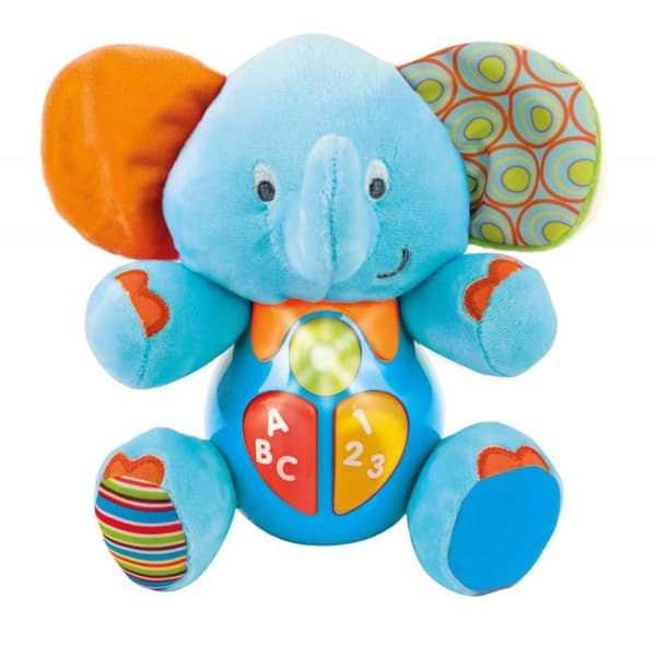 Gosig elefant med trumpet