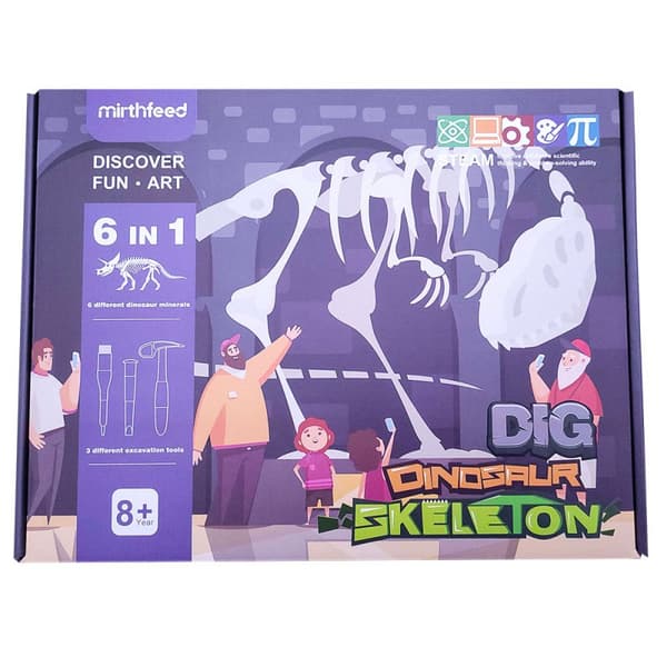 Dinosaurskelet legetøj