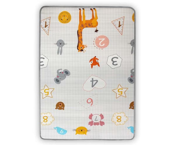 Kinder Digits och Elephant rullad skummatta