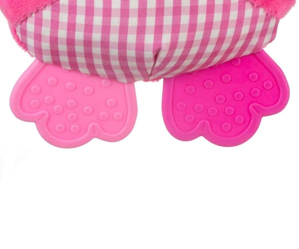 Plys ugle vedhæng - Cutie ugle - 2881 PINK