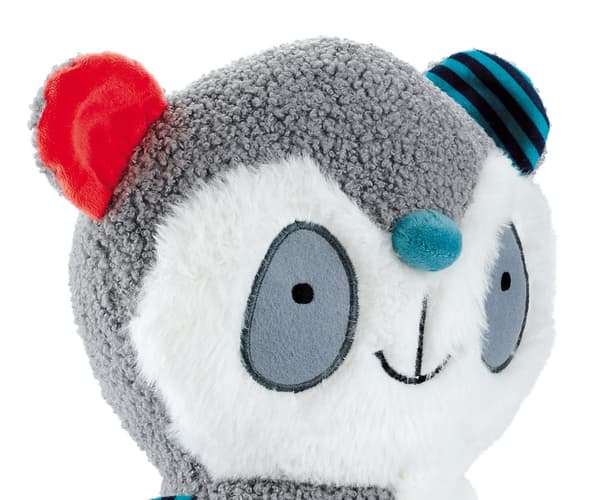 Milly Mally Plys legetøj med Milly Panda projektor
