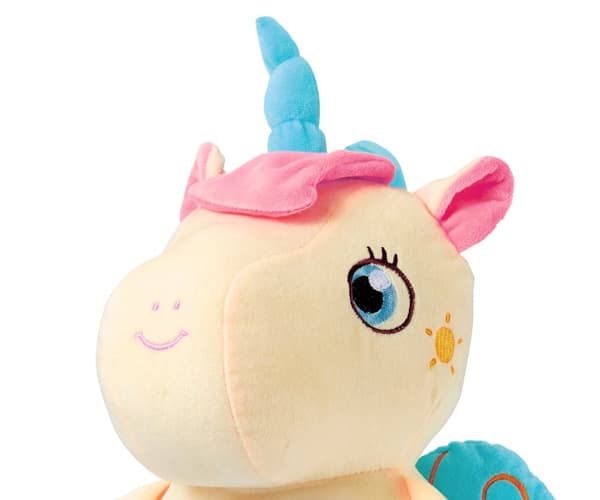 Milly Mally Plys legetøj med Milly Unicorn projektor