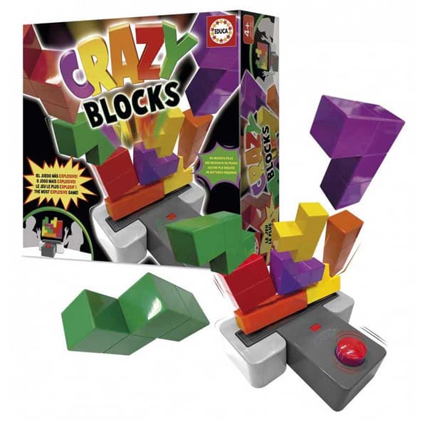 Educa Pædagogisk Spil Crazy Blocks