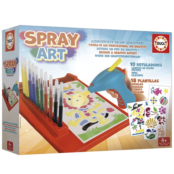 Educa Spraykonst Pedagogiskt Spel