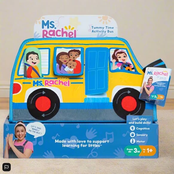 Ms. Rachel Tummy Time Activity Bus