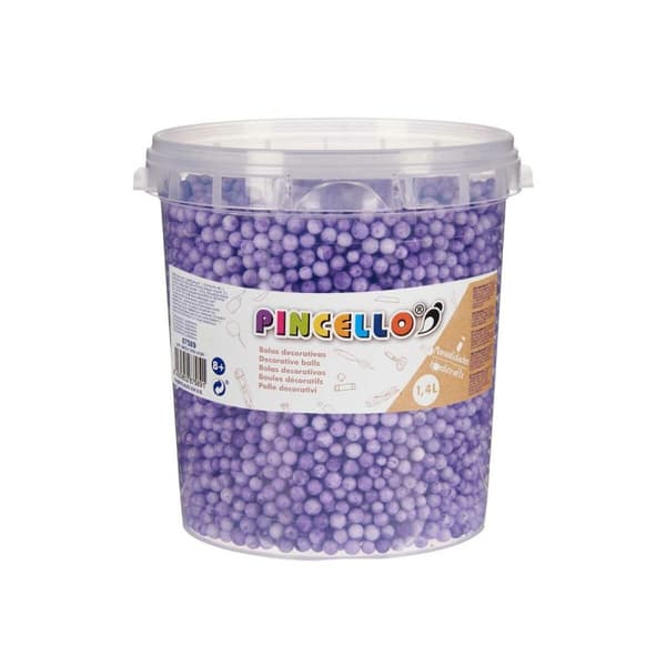 Pysselmaterial Pincello POLIESPAN-LI 13,5 x 14 x 14,5 cm Bollar 6 antal