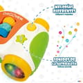 Miniatyrbild 5 av 7: Interaktiv leksak för småbarn Colorbaby Kikare 13,5 x 6 x 10,5 cm (6 antal)